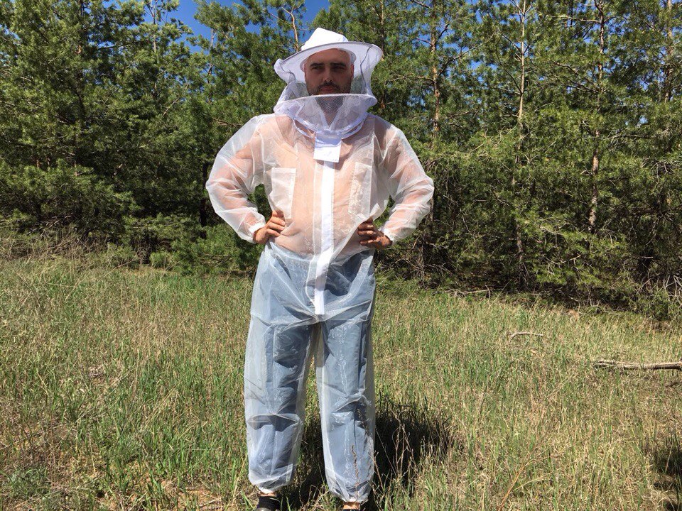 Disfraz apicultor casero